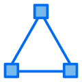 Vector Triangle icon