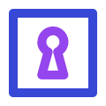 Keyhole icon