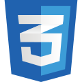 Cascading style sheets language used for describing the presentation of a document icon