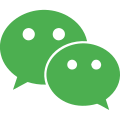 WeChat a Chinese multi-purpose messaging, social media and mobile payment app icon