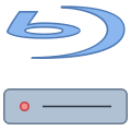 Leitor de discos Blu-Ray icon