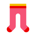 Red Children's Tights icon