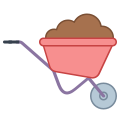 Wheelbarrow icon