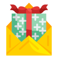 confezione-regalo-cartolina-esterna-wanicon-flat-wanicon icon