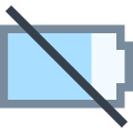 Nessuna batteria icon