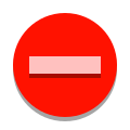 No Entry icon