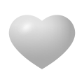 corazón blanco icon