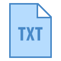 Документ txt icon