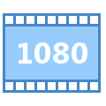 1080p HD icon