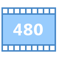 480p icon