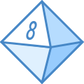 Octahedron icon