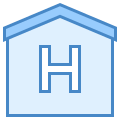 Hospital Sign icon