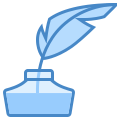 Quill With Ink icon