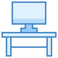 PC on Desk icon