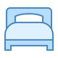 Cama individual icon