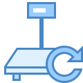 Industrial Scales Connecting icon