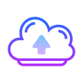 Upload to the Cloud icon