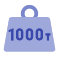 1000 Tonnen icon