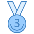 Medalha de terceiro lugar icon