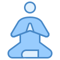 Guru in meditazione icon