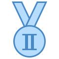 Olympische Silbermedaille icon