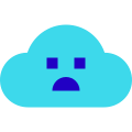 Sad Cloud icon