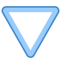 Vorfahrt beachten icon