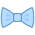 Галстук-бабочка с заливкой icon