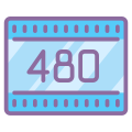 480p icon