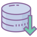 Esportazione database icon