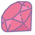 Programmiersprache Ruby icon