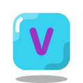 V 키 icon