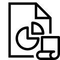 Script du rapport de diagramme circulaire icon