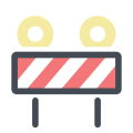 Straßensperre icon