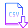 Exportar CSV icon
