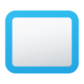 Rectangle arrondi Tracé icon