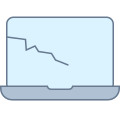 Computadora rota icon