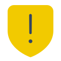 Warning Shield icon