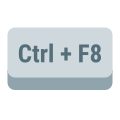 touche ctrl-plus-f8 icon