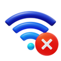 Wi-Fi断开连接 icon