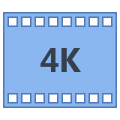 4K icon