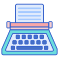 Typewriter icon