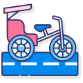 Cycle Rickshaw icon