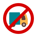 Запрет грузовиков icon