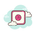 Dribbble icon