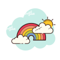 Rainbow icon