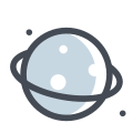 Planet on the Dark Side icon