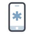 Medizinische mobile App icon
