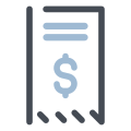 Cheque icon