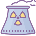 Central nuclear icon